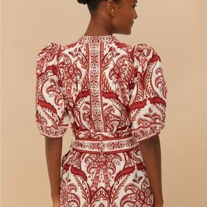 FARM RIO Tropical Organic Cotton Romper